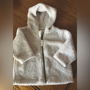 Hanna Andersson Cream Sherpa Jacket